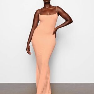 Rare skims ribbed soft lounge maxi dress